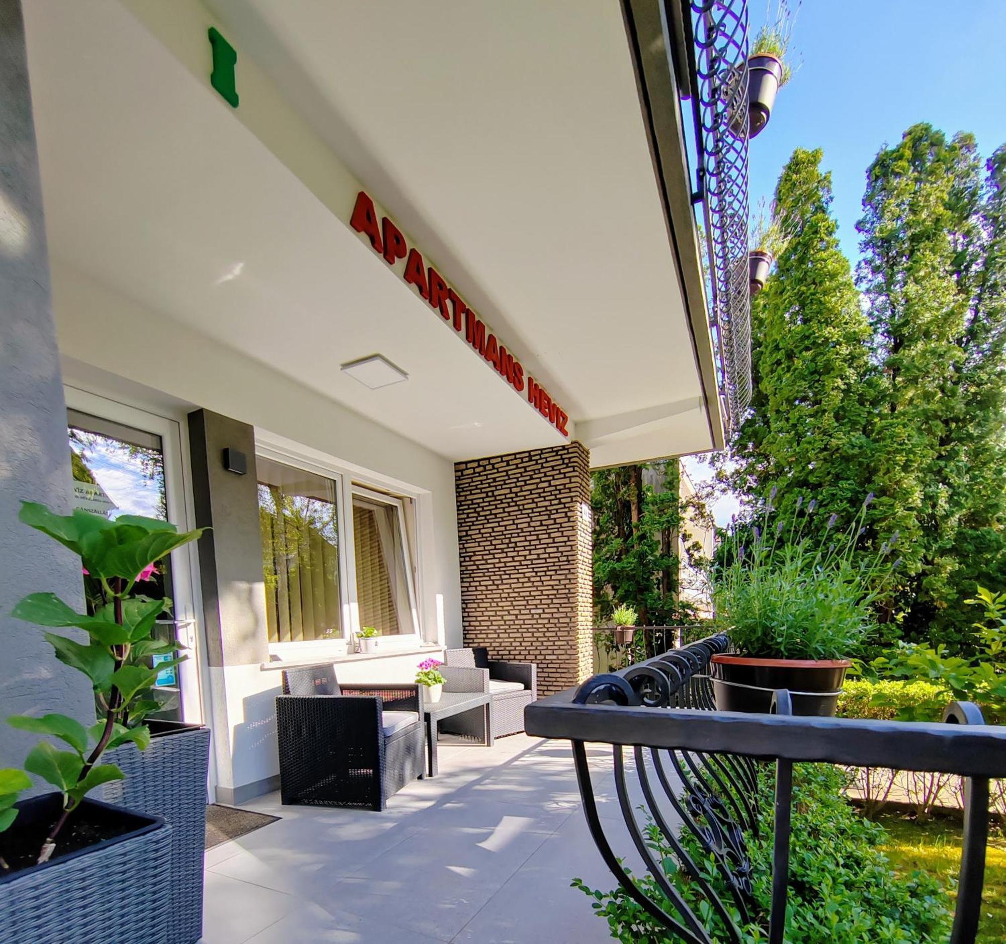 Heviz Apartman Хевиз Экстерьер фото